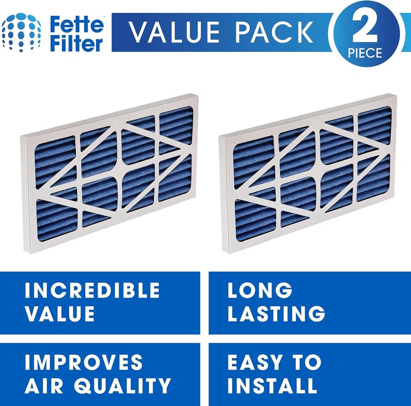 Fette Filter - 708731 / AFS-1B-OF Replacement Electrostatic Outer Filter Compatible with JET AFS-1000B and AFS-1000C Air Filtration Systems Part # AFS-1B-OF Includes 2 Replacement Filters. - Image 2